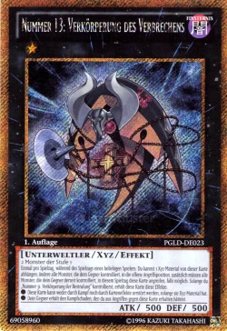 yugioh crime and punishment deck Yu-Gi-Oh! Dogmatika (PCR) - RA01-EN076 - Prismatic Collector's Rare Number 13: Embodiment of Crime